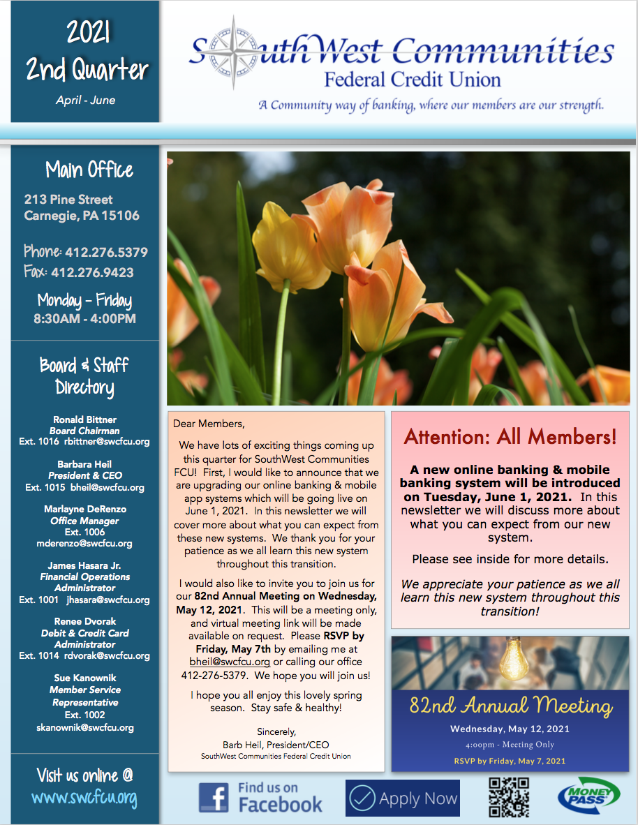 Click here to download Print Newsletter